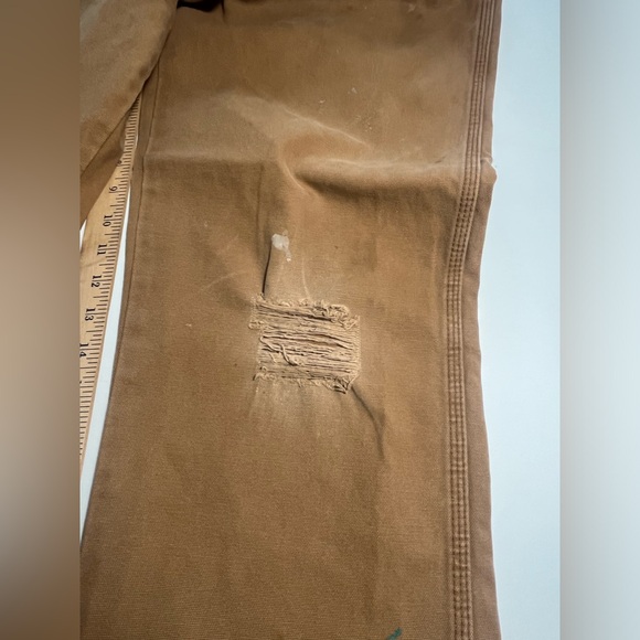 Dickies Casual Distressed Brown Work Pants 061 - Picture 2 of 7